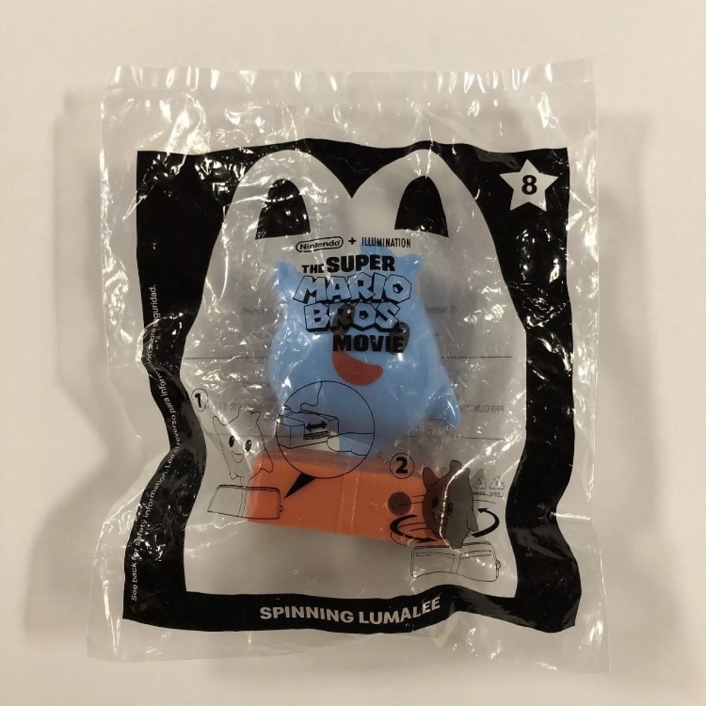 NEW  2022 McDonald’s Happy Meal Toy The Super Mario Bros #8 SPINNING LUMALEE
